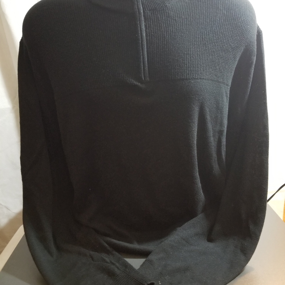 Mens Perry Ellis Navy Blue Sweater